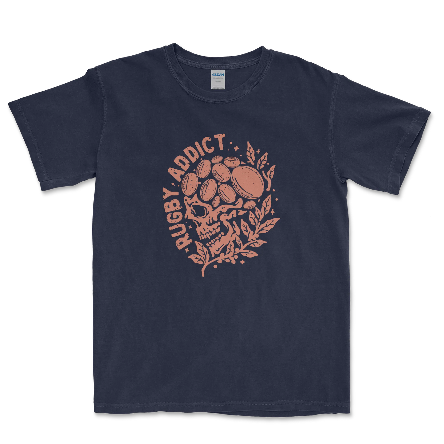 T-shirt Rugby Hardcore – Rugby Addict-Garçon bien vêtu