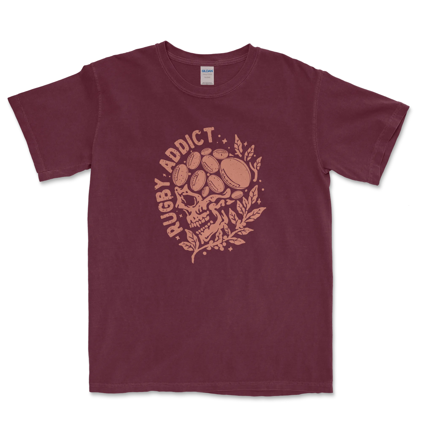 T-shirt Rugby Hardcore – Rugby Addict-Garçon bien vêtu