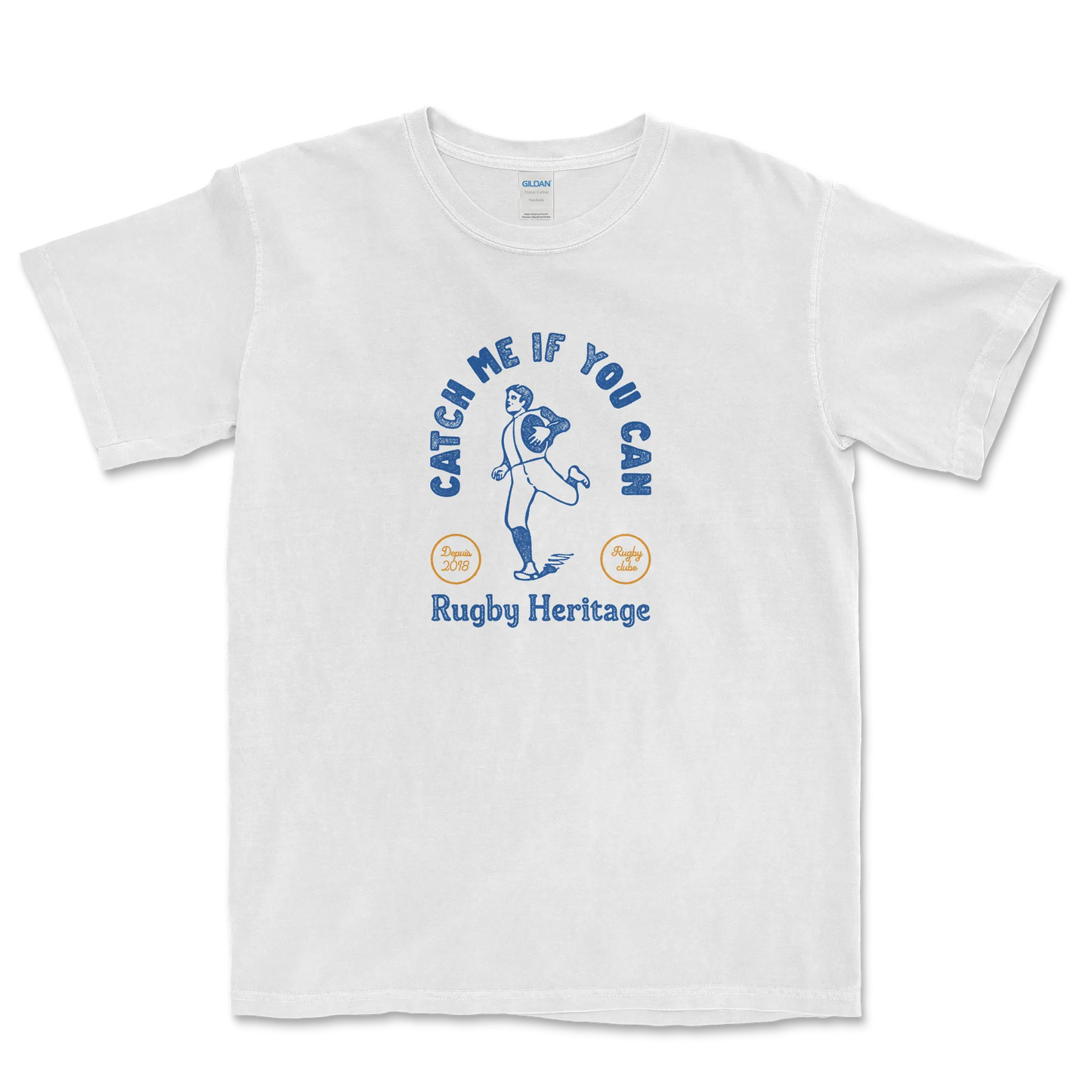 T-shirt Rugby Héritage – Catch Me If You Can-Garçon bien vêtu