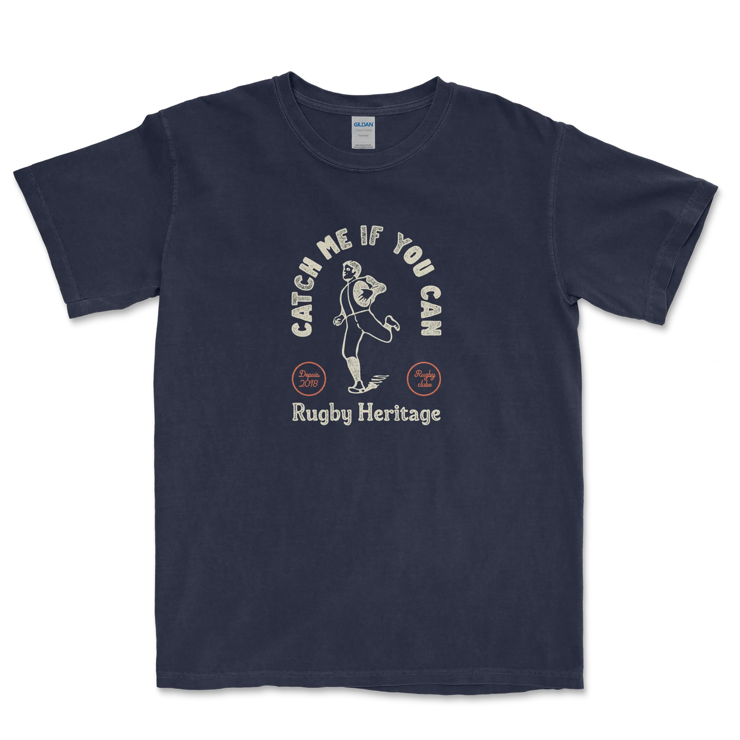 T-shirt Rugby Héritage – Catch Me If You Can-Garçon bien vêtu
