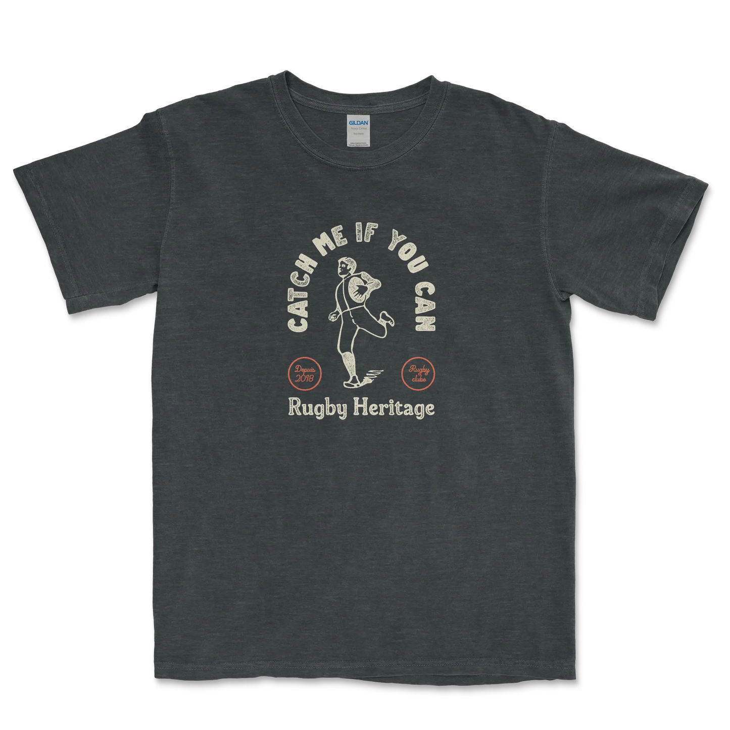 T-shirt Rugby Héritage – Catch Me If You Can-Garçon bien vêtu