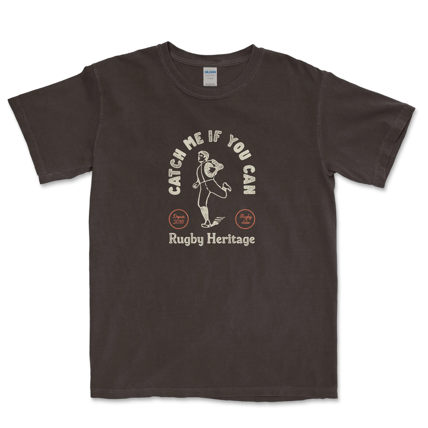 T-shirt Rugby Héritage – Catch Me If You Can-Garçon bien vêtu