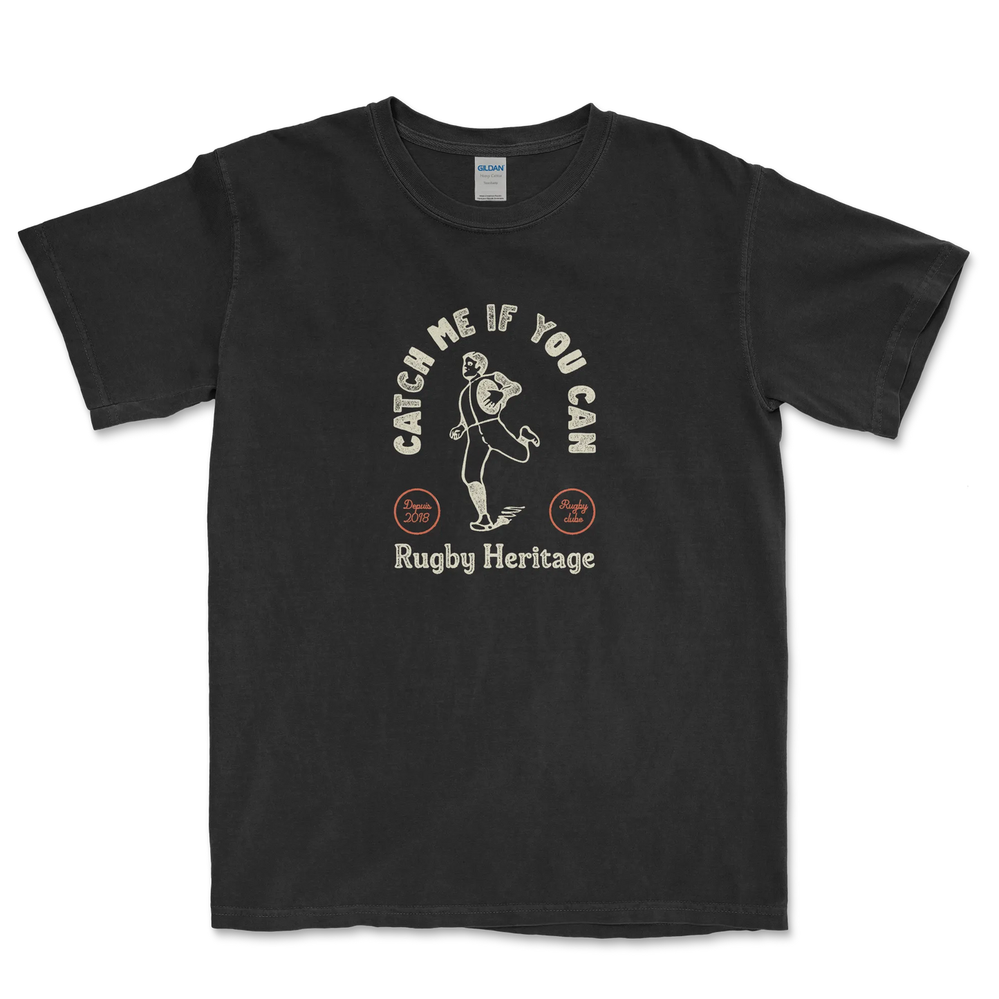 T-shirt Rugby Héritage – Catch Me If You Can-Garçon bien vêtu
