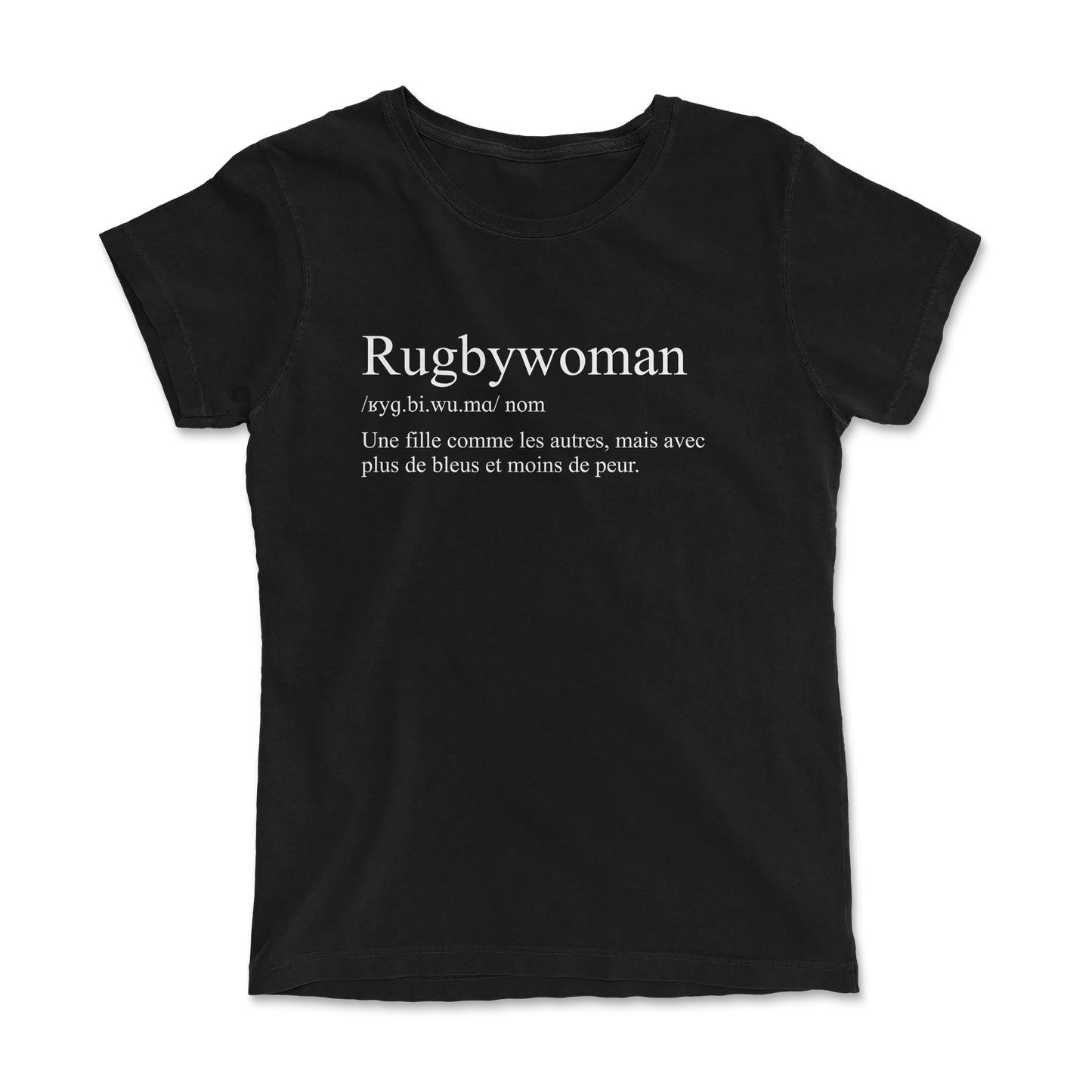 T-shirt Rugby Humour – Définition de la Rugbywoman-Garçon bien vêtu