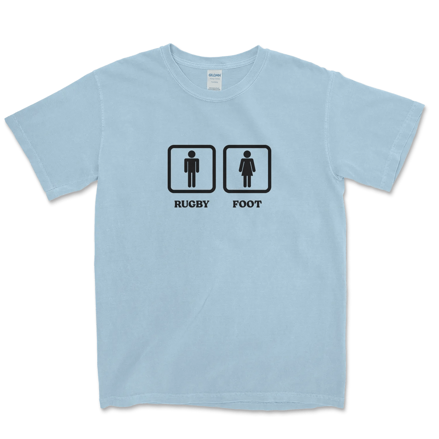 T-shirt Rugby Humour – Rugby ou Foot ?-Garçon bien vêtu