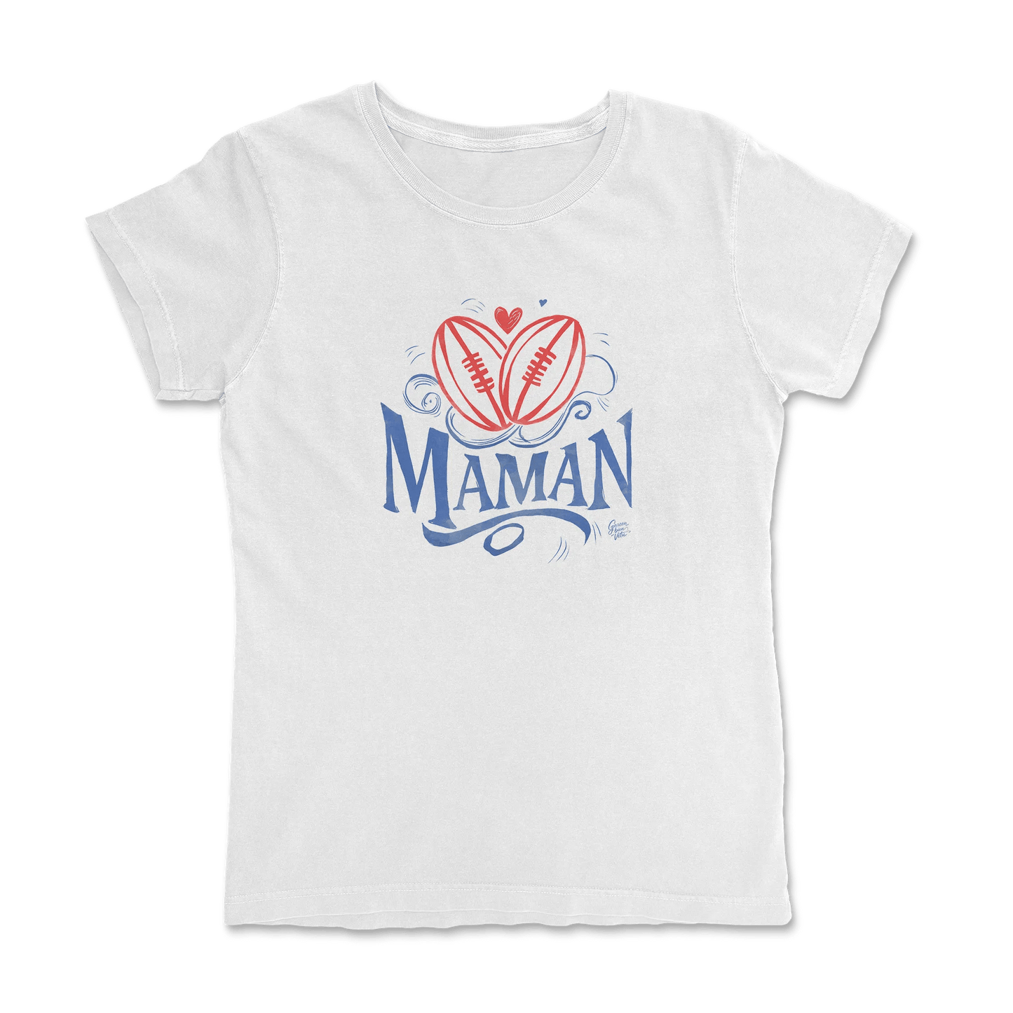 T-shirt Rugby Maman – Passion Ovale & Fierté Familiale-Garçon bien vêtu