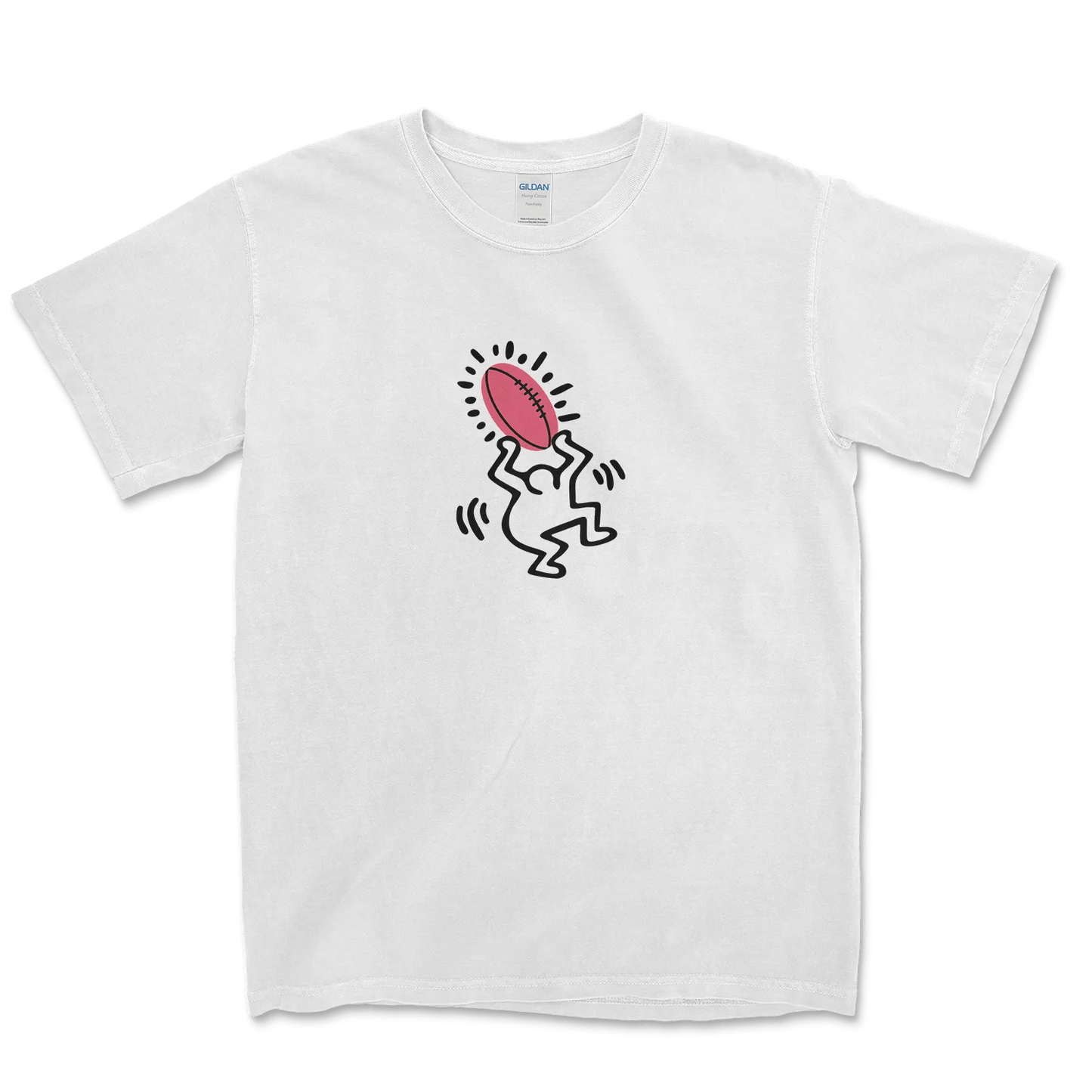 T-shirt Rugby Pop Art – L’Art du Ballon Ovale-Garçon bien vêtu