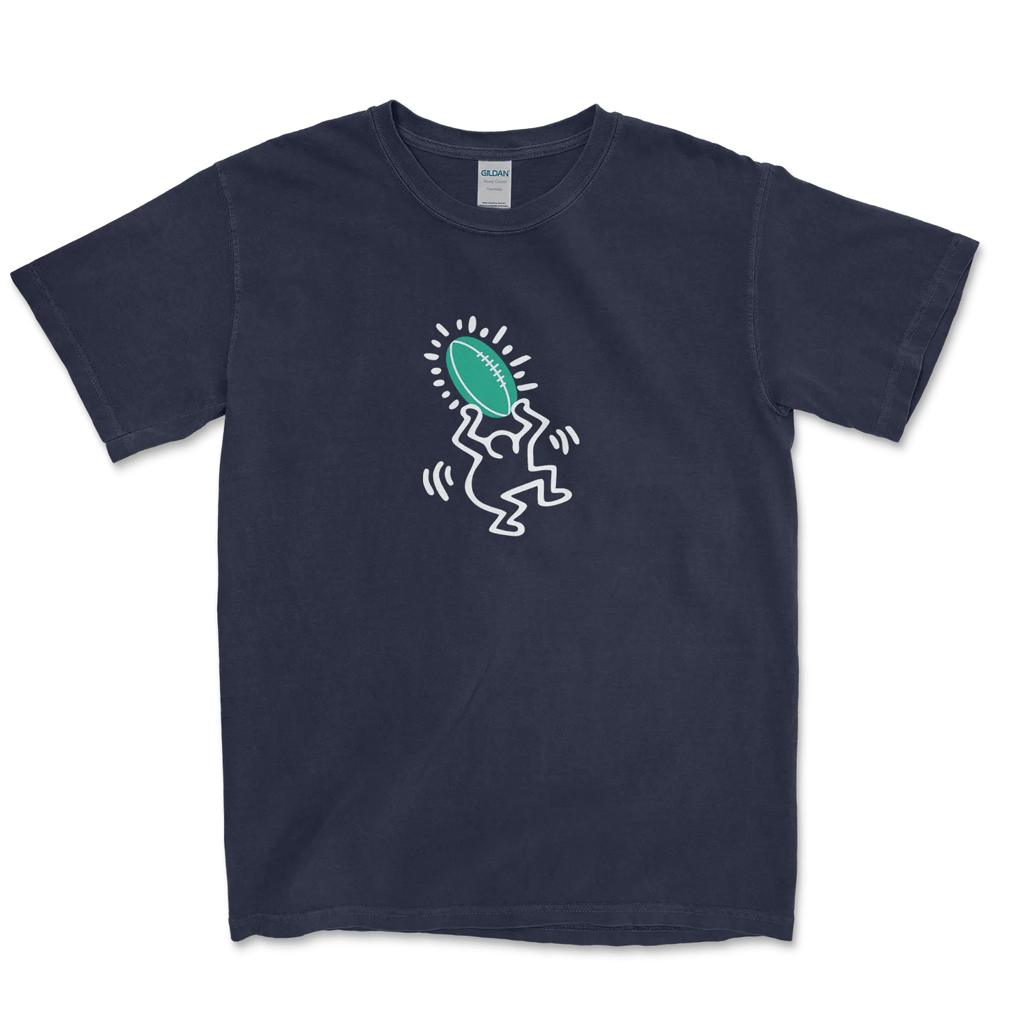 T-shirt Rugby Pop Art – L’Art du Ballon Ovale-Garçon bien vêtu