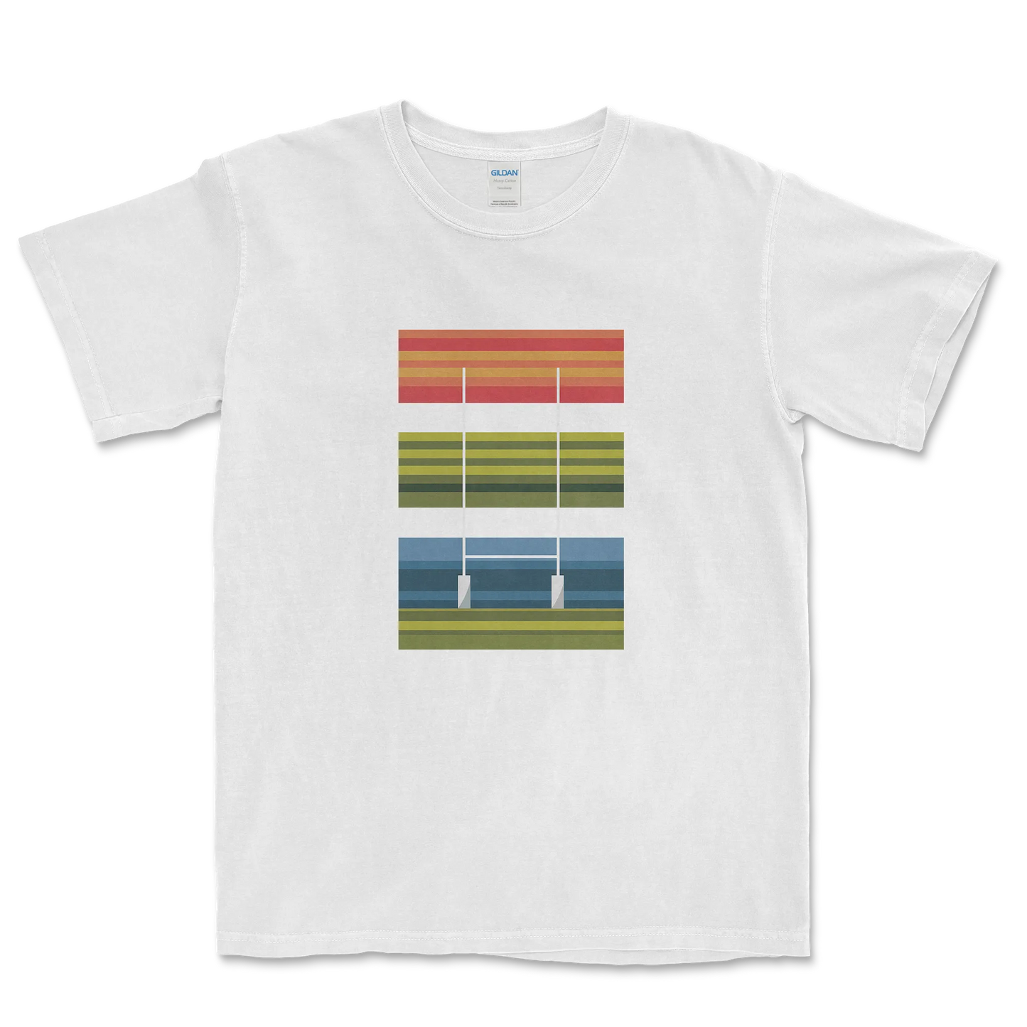 T-shirt Rugby Terrain – Esprit Rétro & Élégance Sportive-Garçon bien vêtu