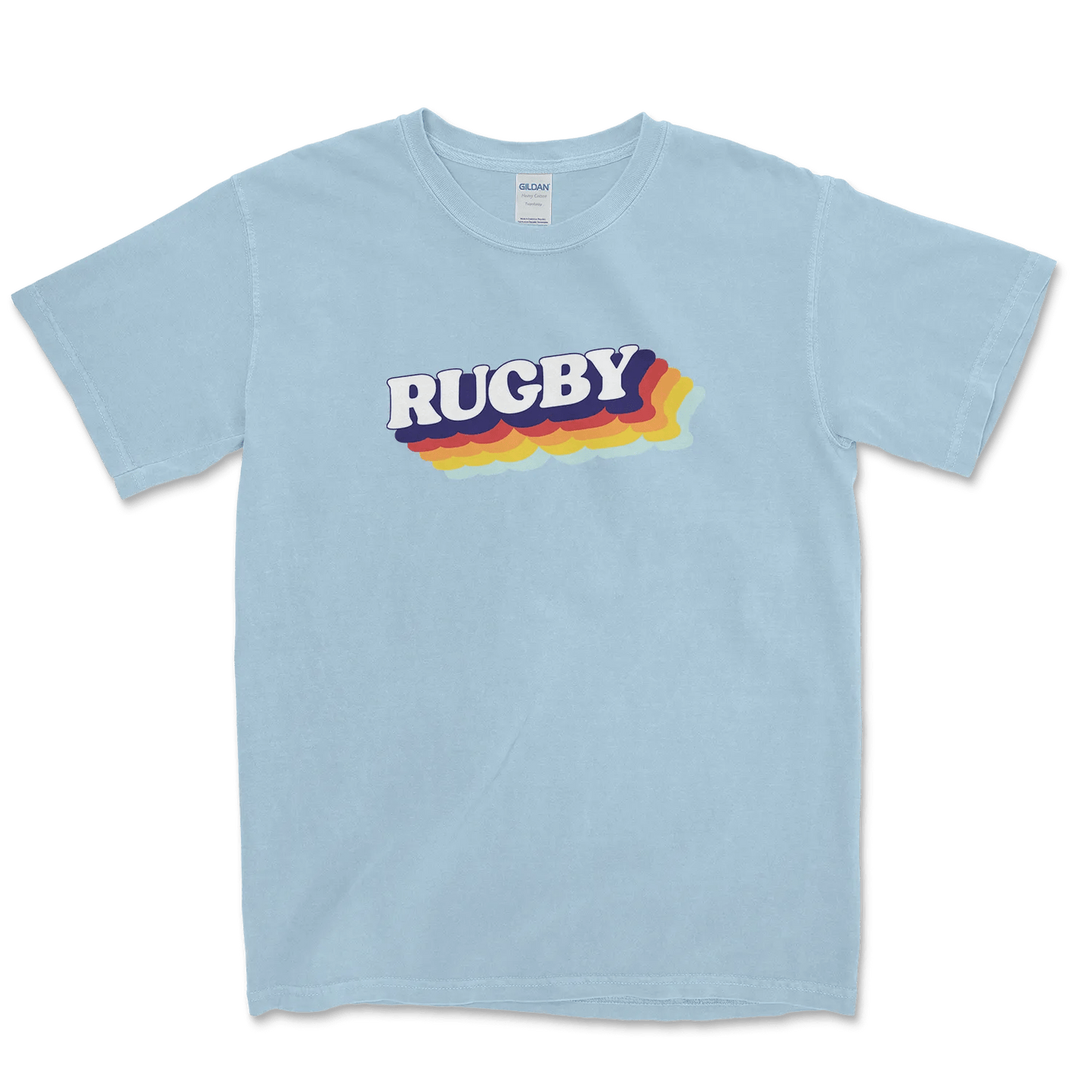 T-shirt Rugby Vintage – Esprit 70s & Passion Ovale-Garçon bien vêtu