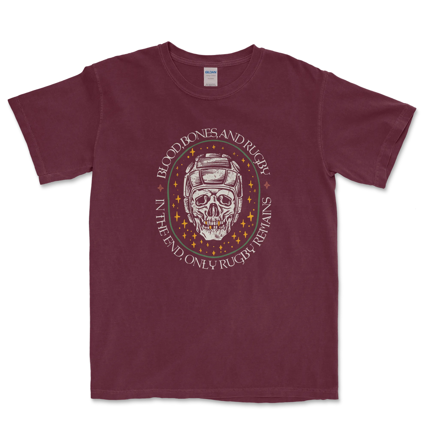 T-shirt Rugby Warrior – Blood, Bones & Rugby-Garçon bien vêtu