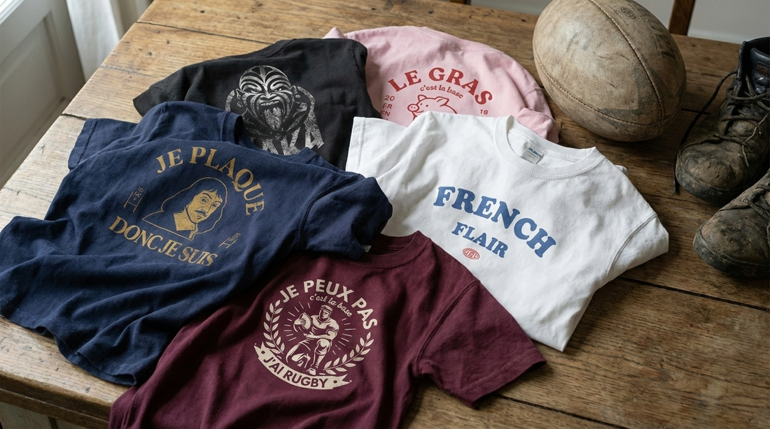 Top 10 des T-shirts Rugby Humour & Affiches : Le Guide Ultime du Supporter (2025)
