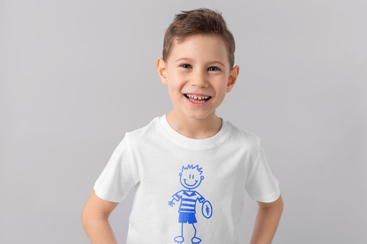 T-shirt Rugby Enfant – Petit Rugbyman-Garçon bien vêtu