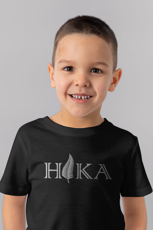 T-shirt Rugby Enfant HAKA– Esprit Guerrier-Garçon bien vêtu