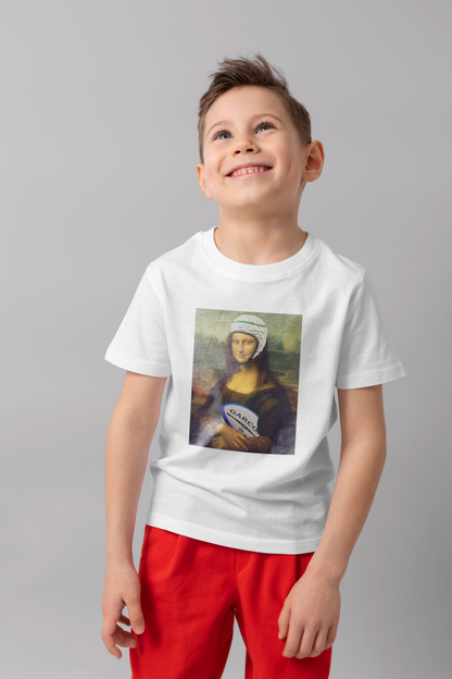 T-shirt Rugby Enfant Iconique – La Joconde du Stade-Garçon bien vêtu