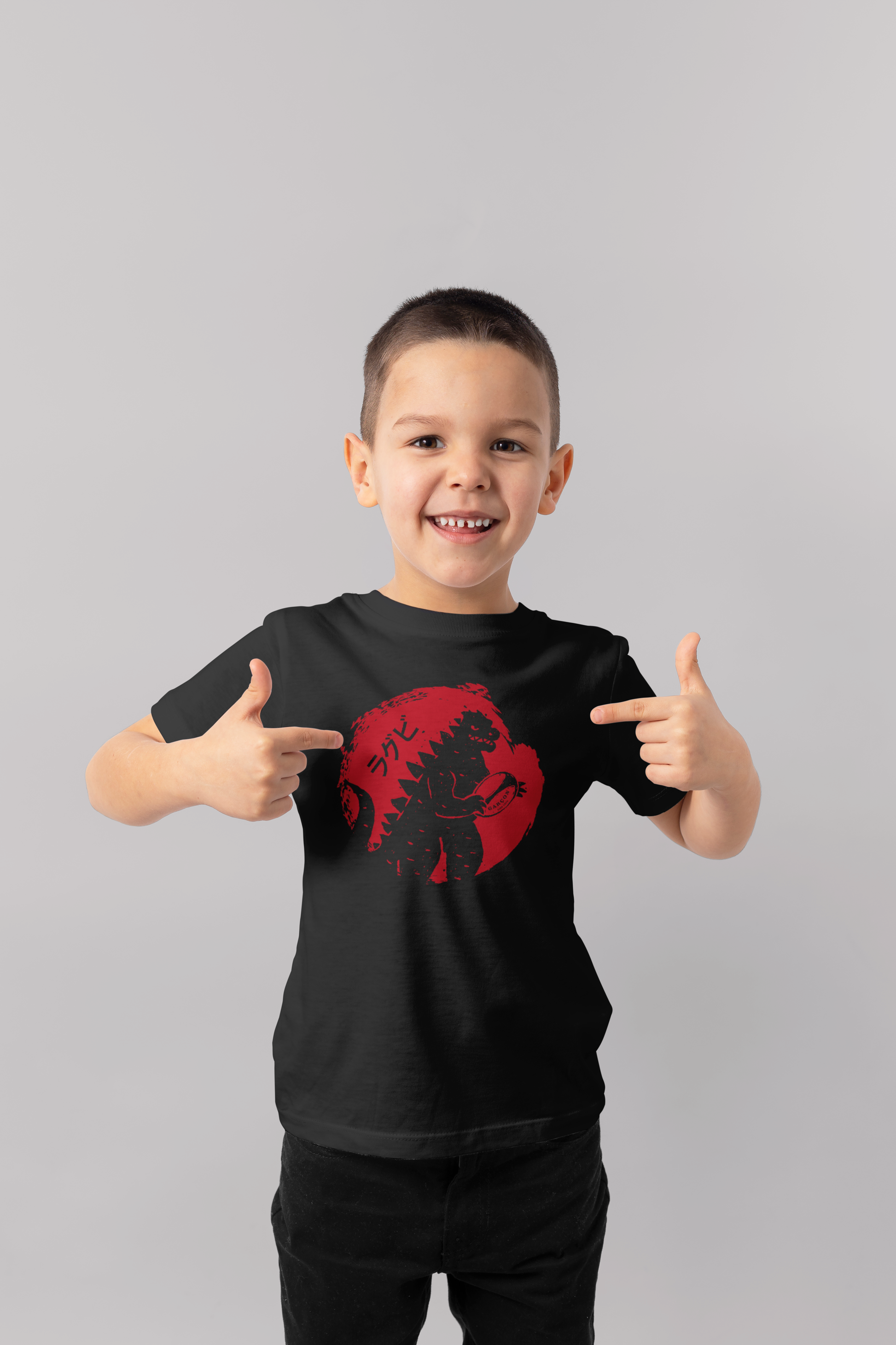 T-shirt Rugby Enfant Pop Culture – Force & Destruction-Garçon bien vêtu