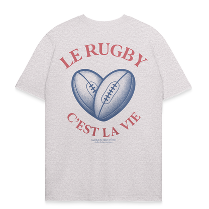 T-shirt Rugby Cœur – Le Rugby C’est la Vie
