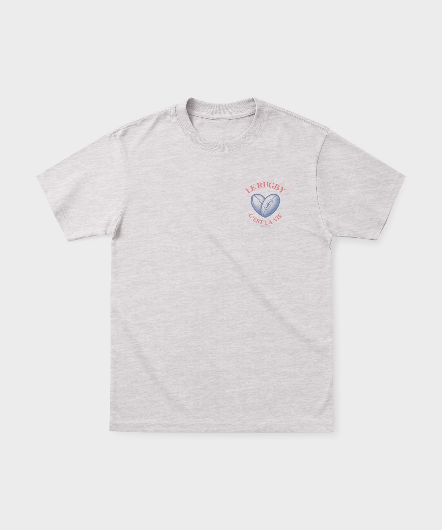 T-shirt Rugby Cœur – Le Rugby C’est la Vie