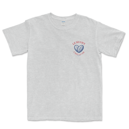 T-shirt Rugby Cœur – Le Rugby C’est la Vie