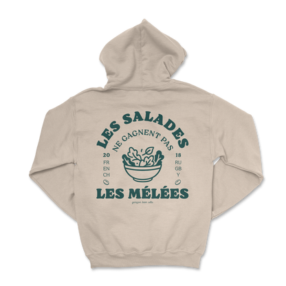 Hoodie Rugby – Les salades ne gagnent pas les mêlées