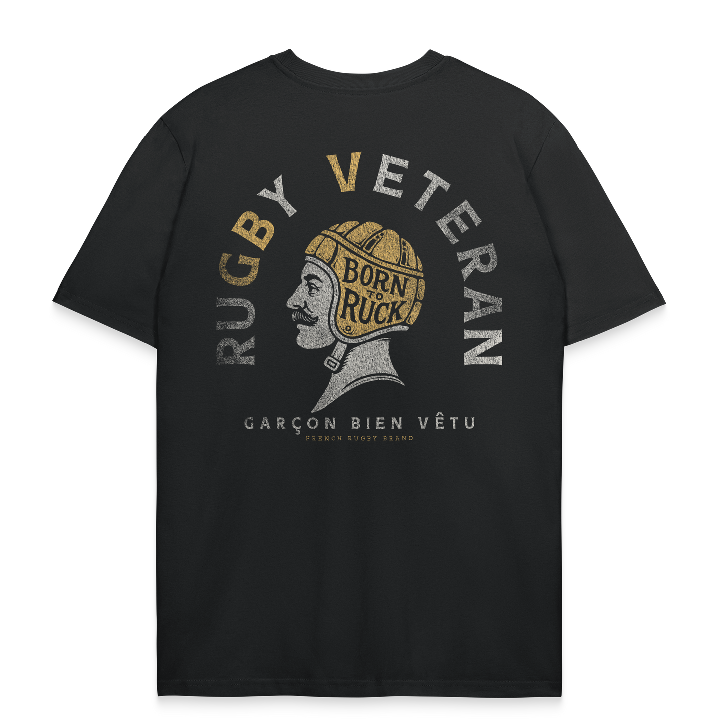 T-shirt Rugby Veteran – Born to Ruck
