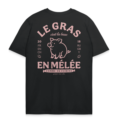 T-Shirt rugby – Le gras c'est la base en mélée