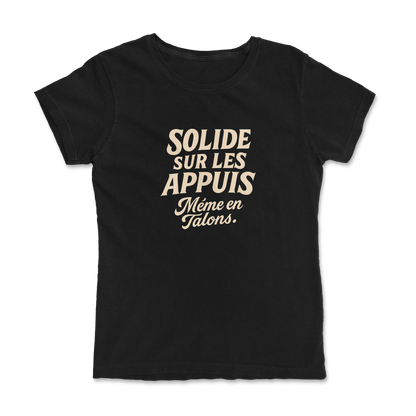 T-shirt Rugby Femme – Solide sur les Appuis