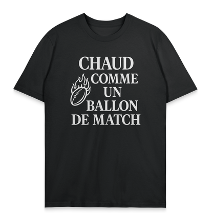 T-shirt Rugby – Chaud Comme un Ballon de Match
