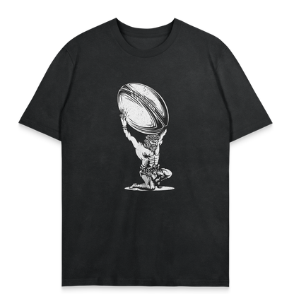 Mythologisches Rugby-T-Shirt – Atlas des ovalen Balls