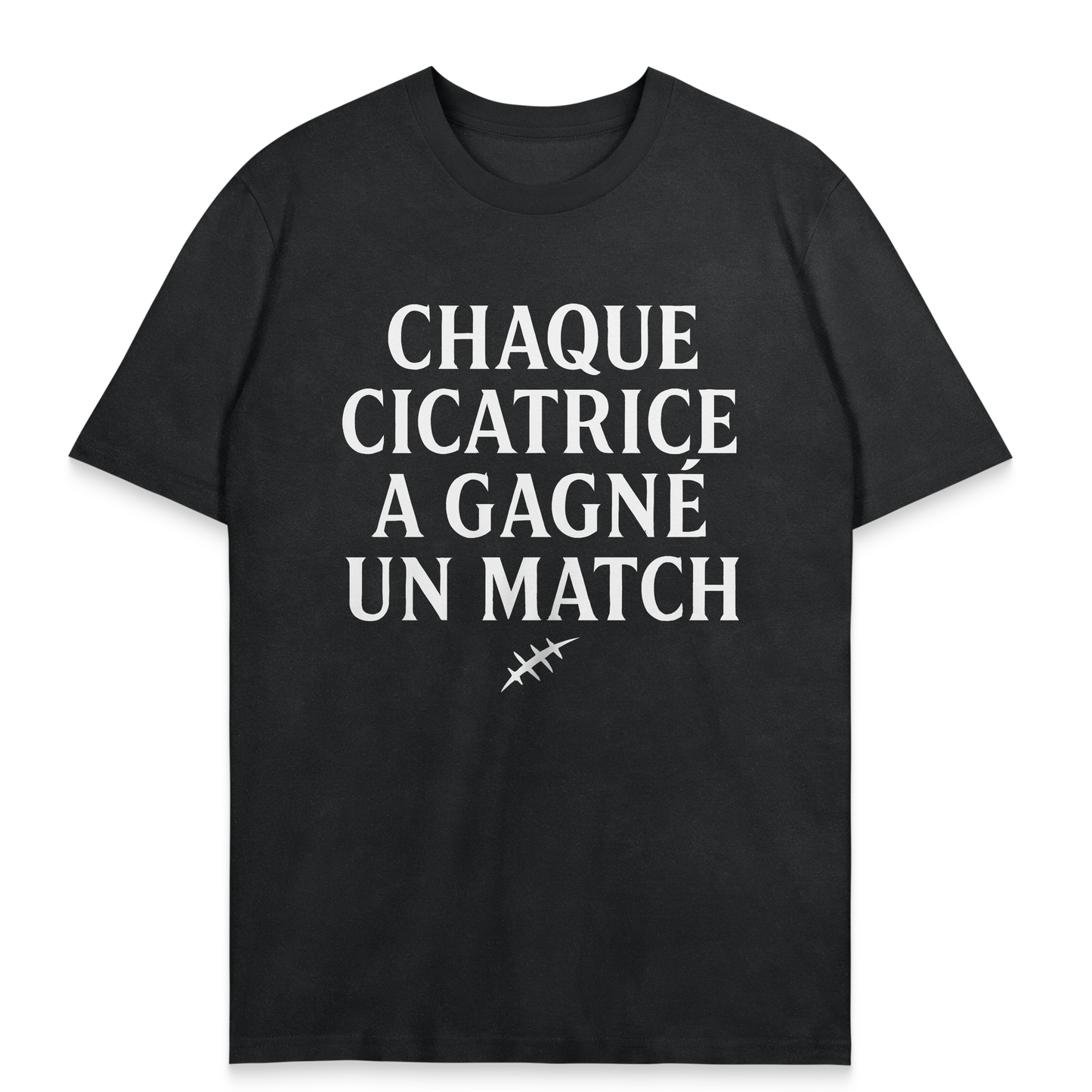 T-shirt Rugby – Chaque Cicatrice a Gagné un Match