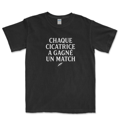 T-shirt Rugby – Chaque Cicatrice a Gagné un Match