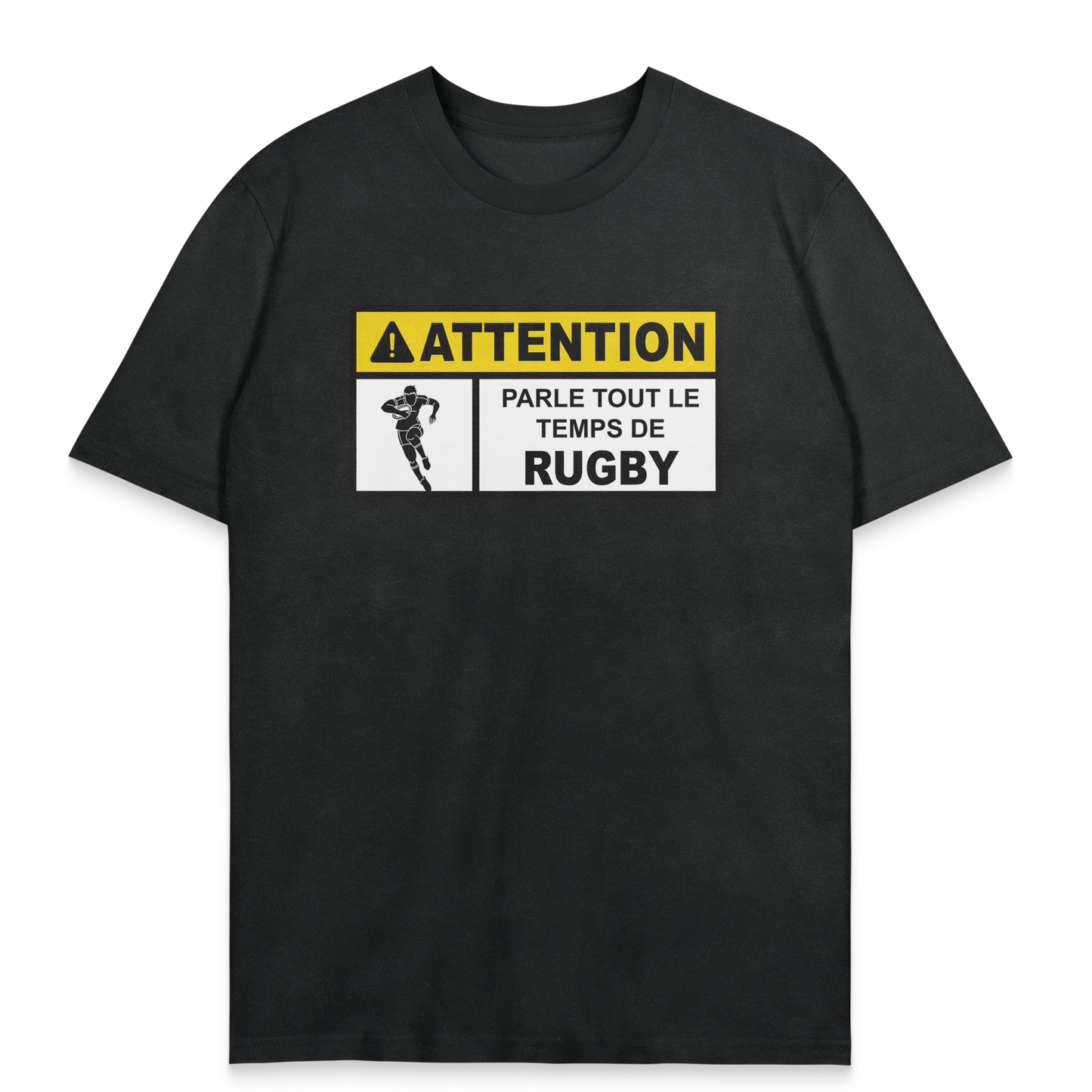 Rugby Humor T-Shirt – Achtung Rugby-Süchtiger