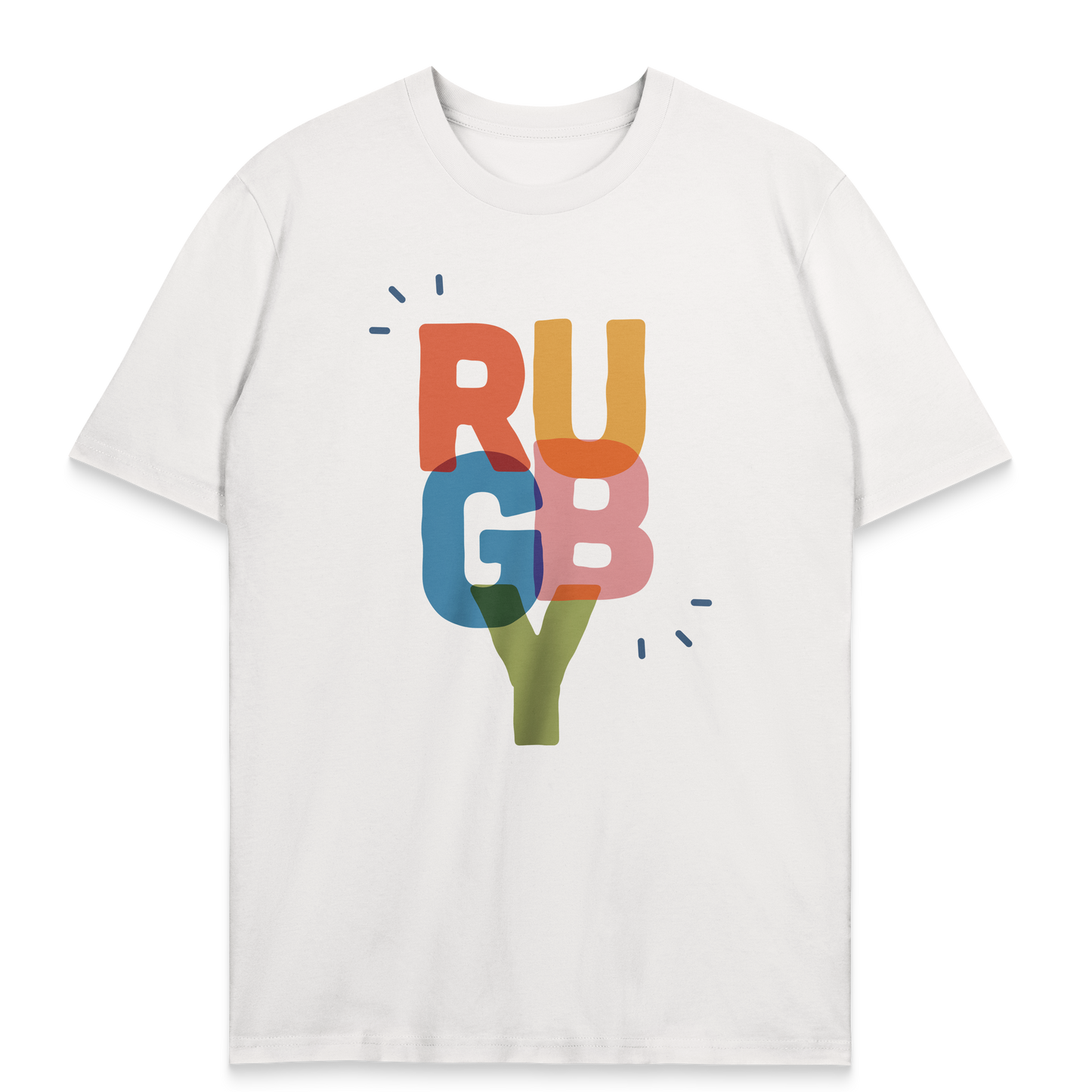 T-shirt Rugby Lifestyle – Couleurs & Énergie