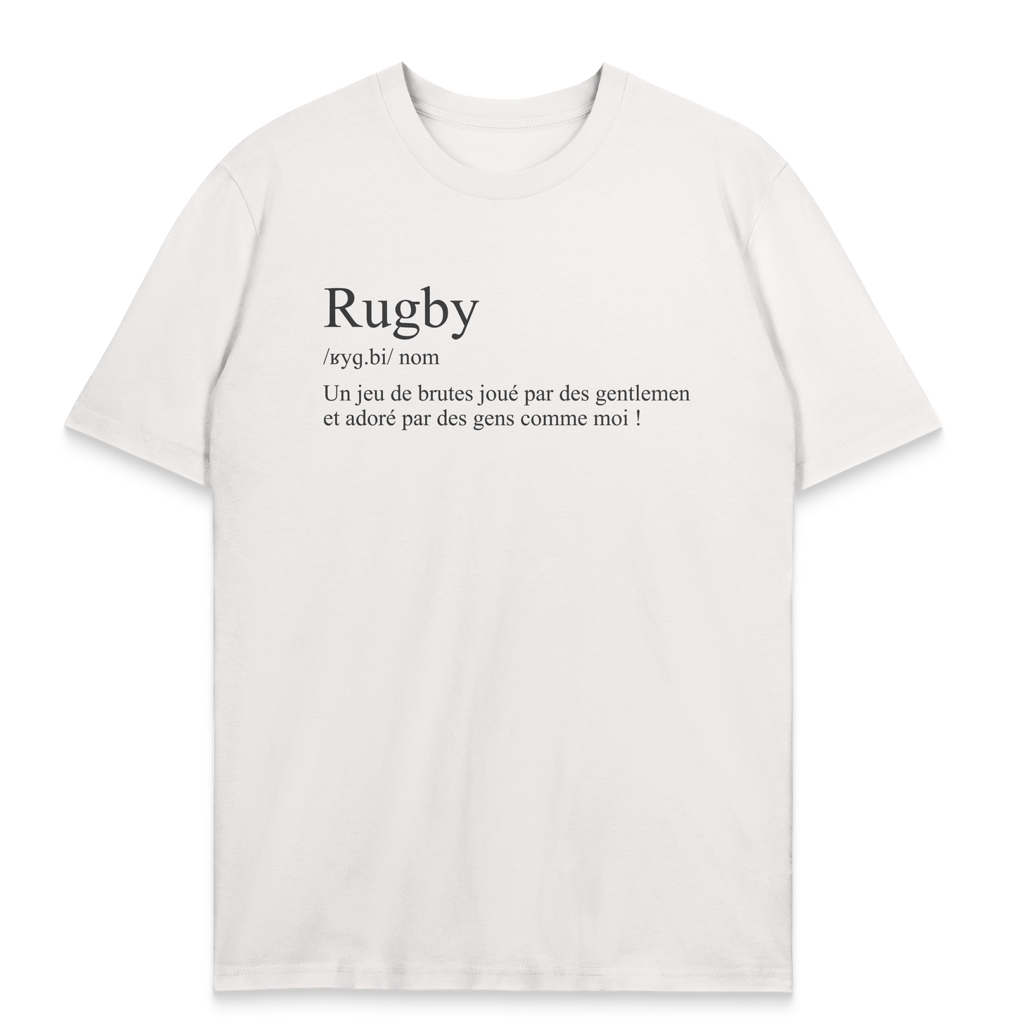 T-shirt Rugby Humour – Définition du Rugbyman