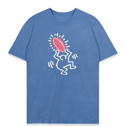 Pop-Art-Rugby-T-Shirt – Die Kunst des ovalen Balls