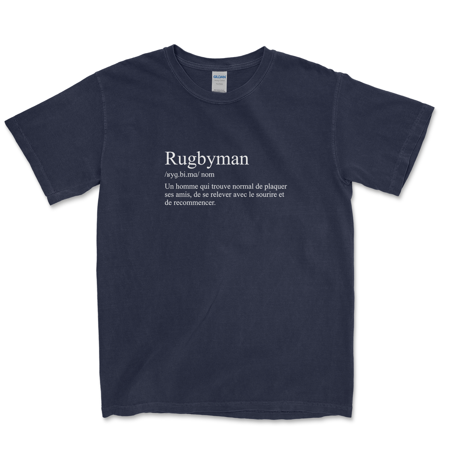 T-shirt Rugby Humour – Définition du Rugbyman