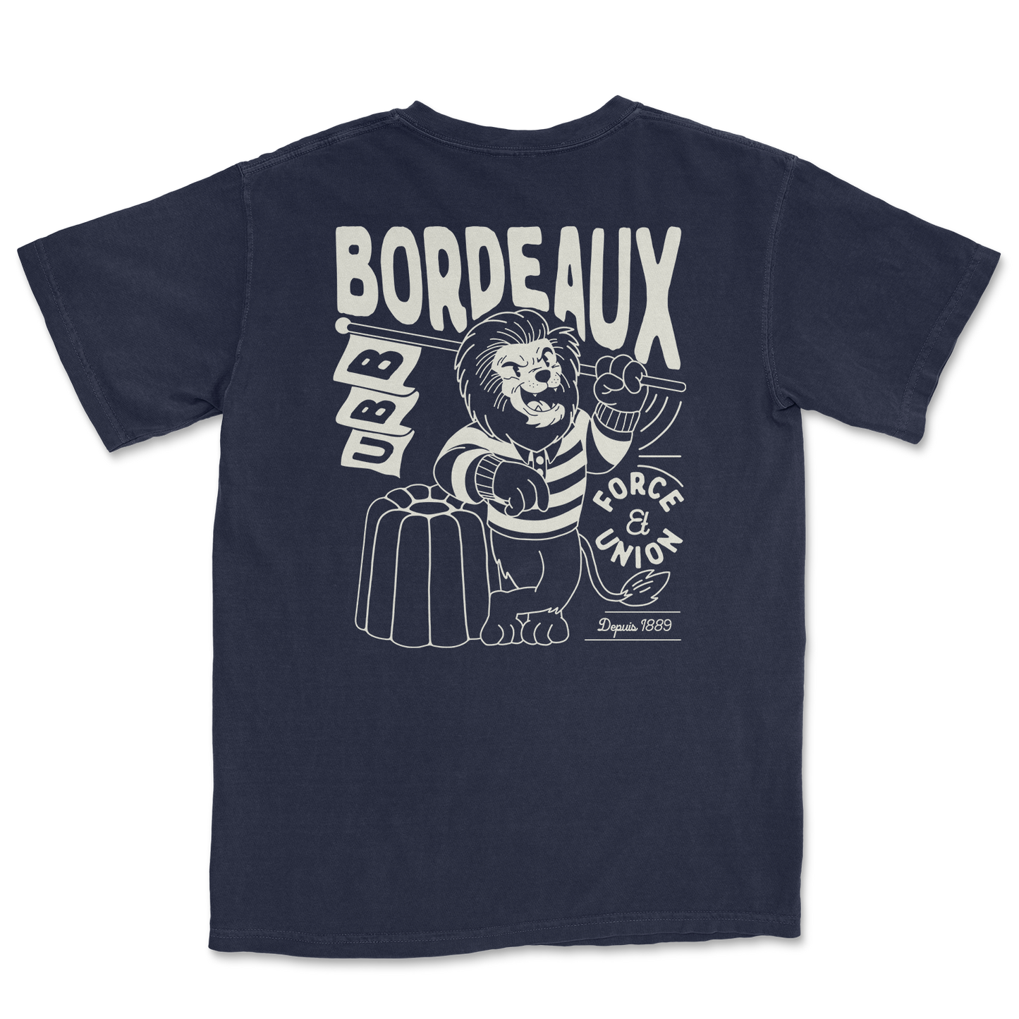 T-shirt Rugby Bordeaux – Fierté du Sud-Ouest-Garçon bien vêtu