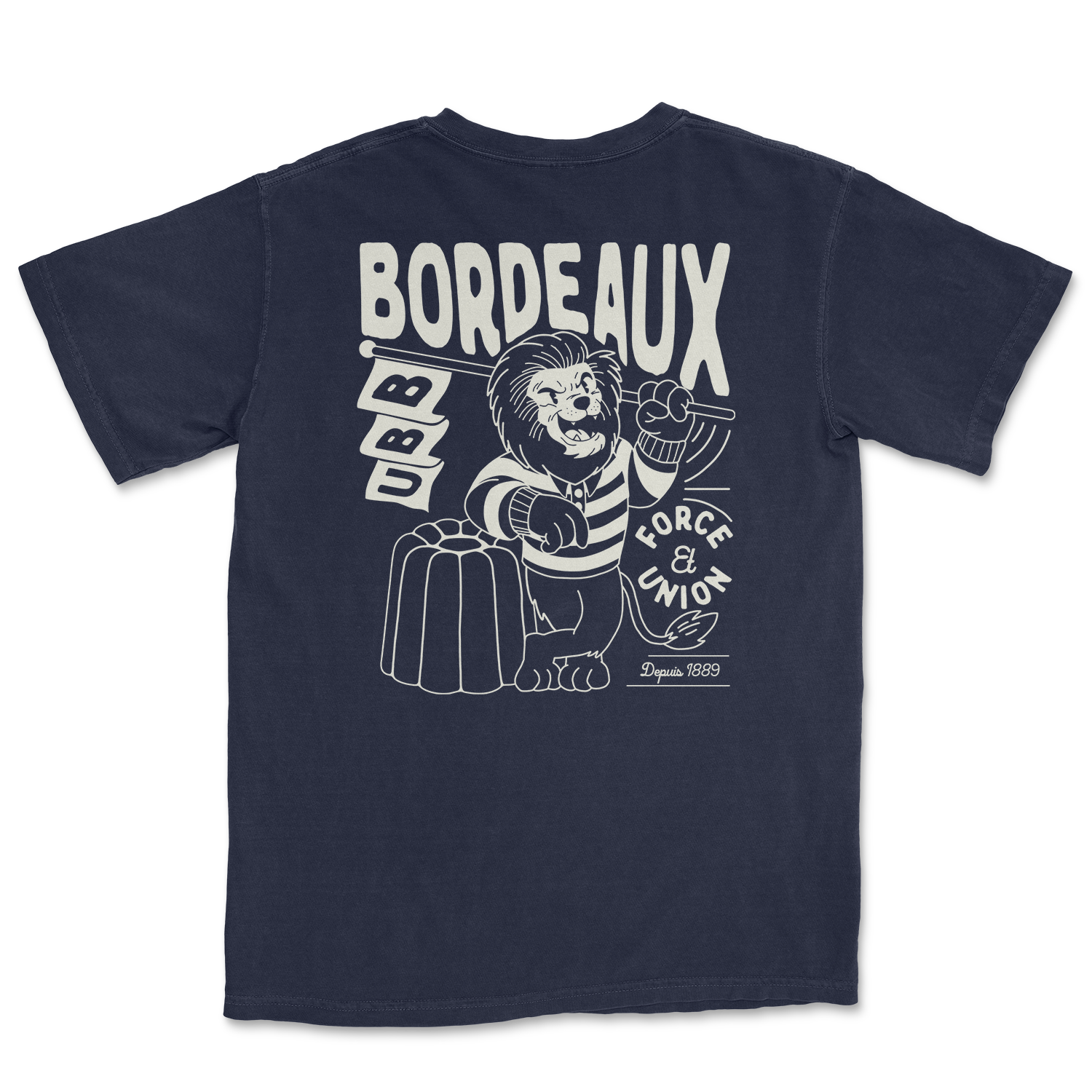 T-shirt Rugby Bordeaux – Fierté du Sud-Ouest-Garçon bien vêtu