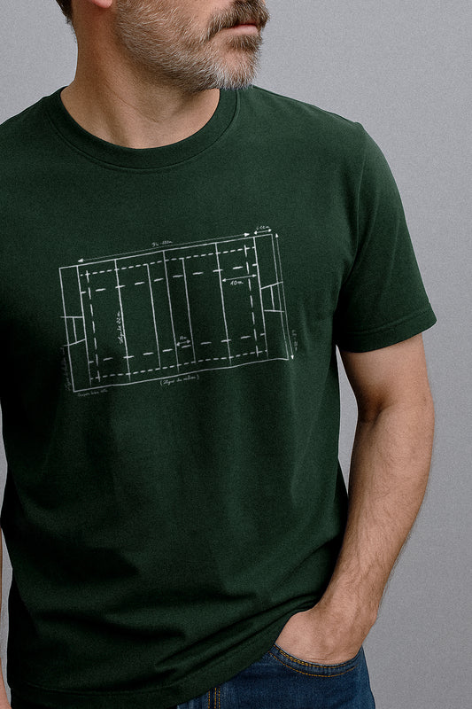 Technical Rugby T-shirt – Pitch Map
