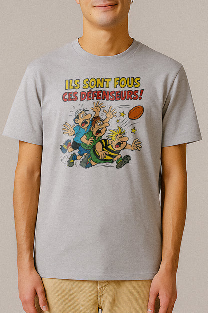 T-shirt Rugby – Ils sont fous ces défenseurs !
