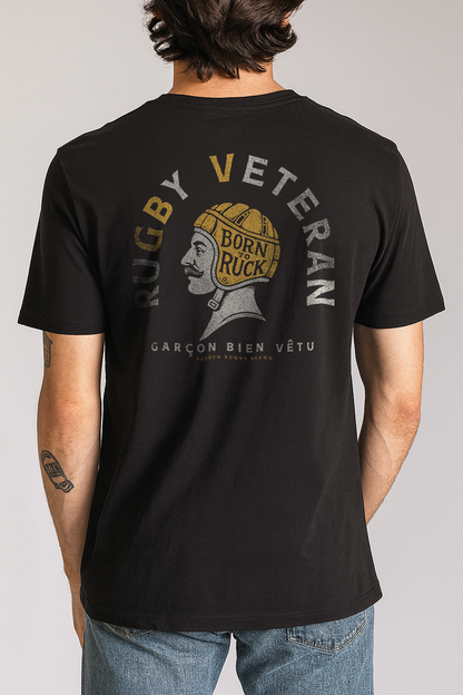 T-shirt Rugby Veteran – Born to Ruck