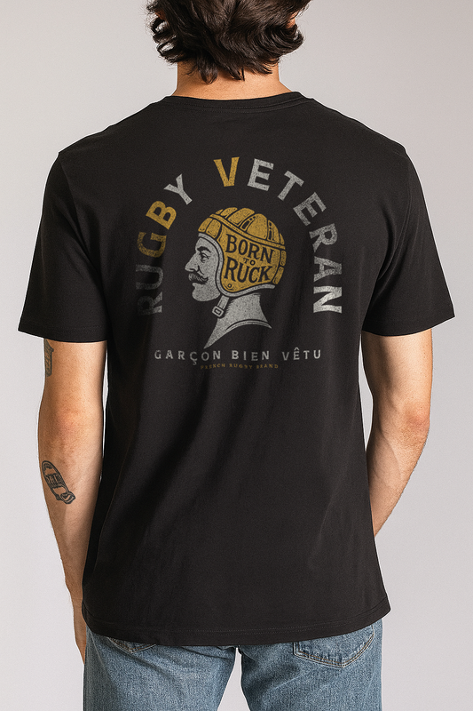 T-shirt Rugby Veteran – Born to Ruck