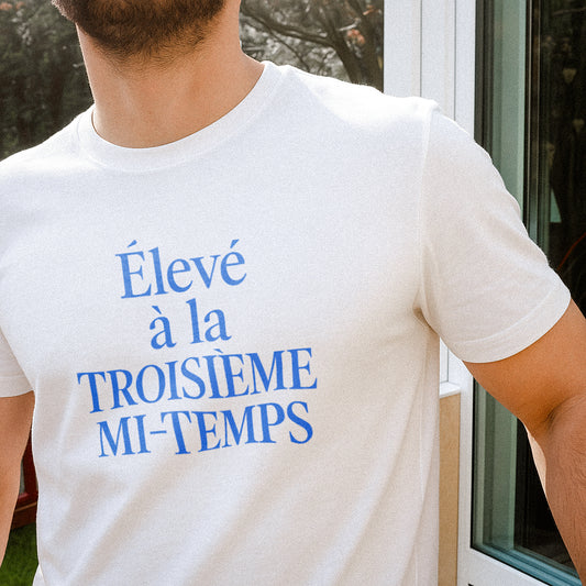 T-shirt Rugby – Élevé à la troisième mi-temps