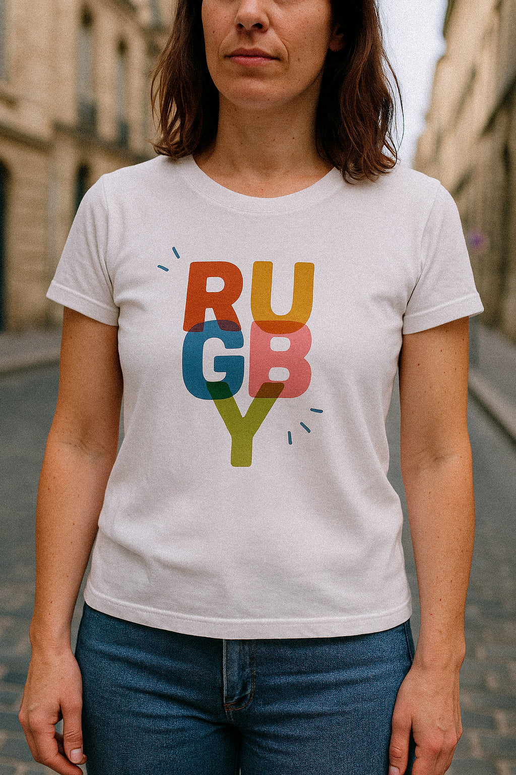 T-shirt Rugby Lifestyle – Couleurs & Énergie-Garçon bien vêtu
