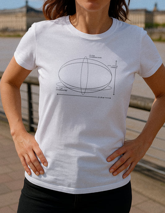 T-shirt Rugby Technique – Plan du Ballon-Garçon bien vêtu