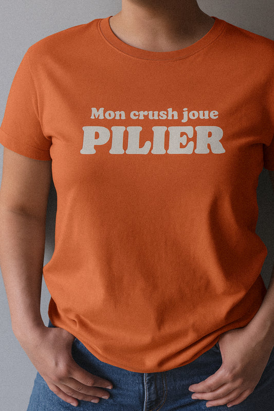 T-shirt Rugby Femme – Mon Crush Joue Pilier