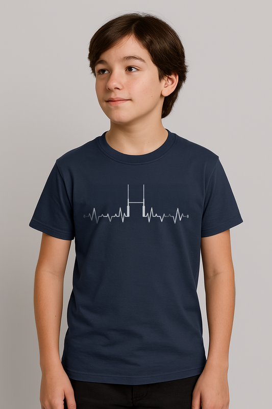 T-shirt Rugby Enfant Passion – Battements d’Ovale-Garçon bien vêtu