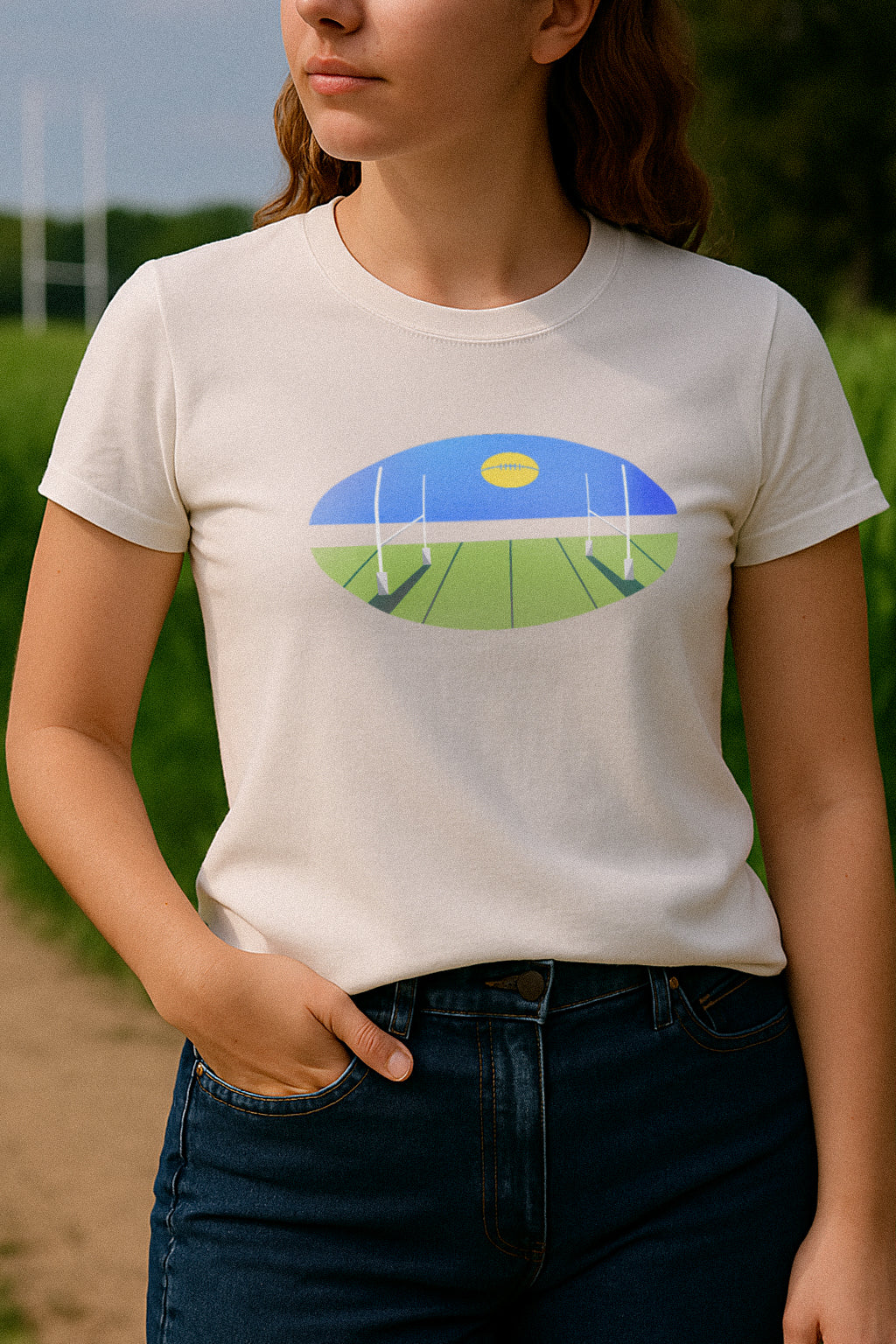 T-shirt Rugby Horizon – L’Esprit du Jeu en Grand Angle-Garçon bien vêtu