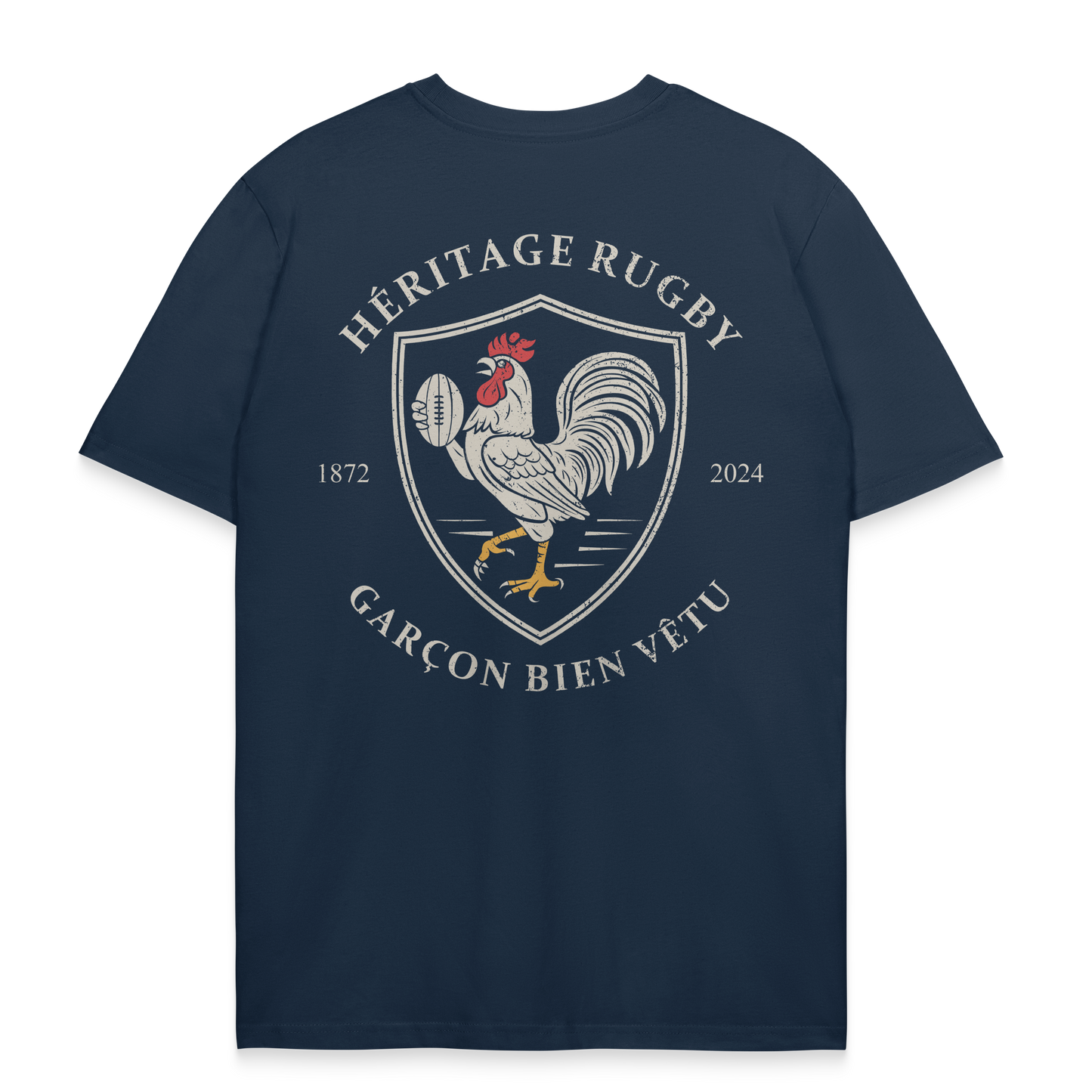 T-shirt Héritage Rugby – Fierté & Tradition Ovale