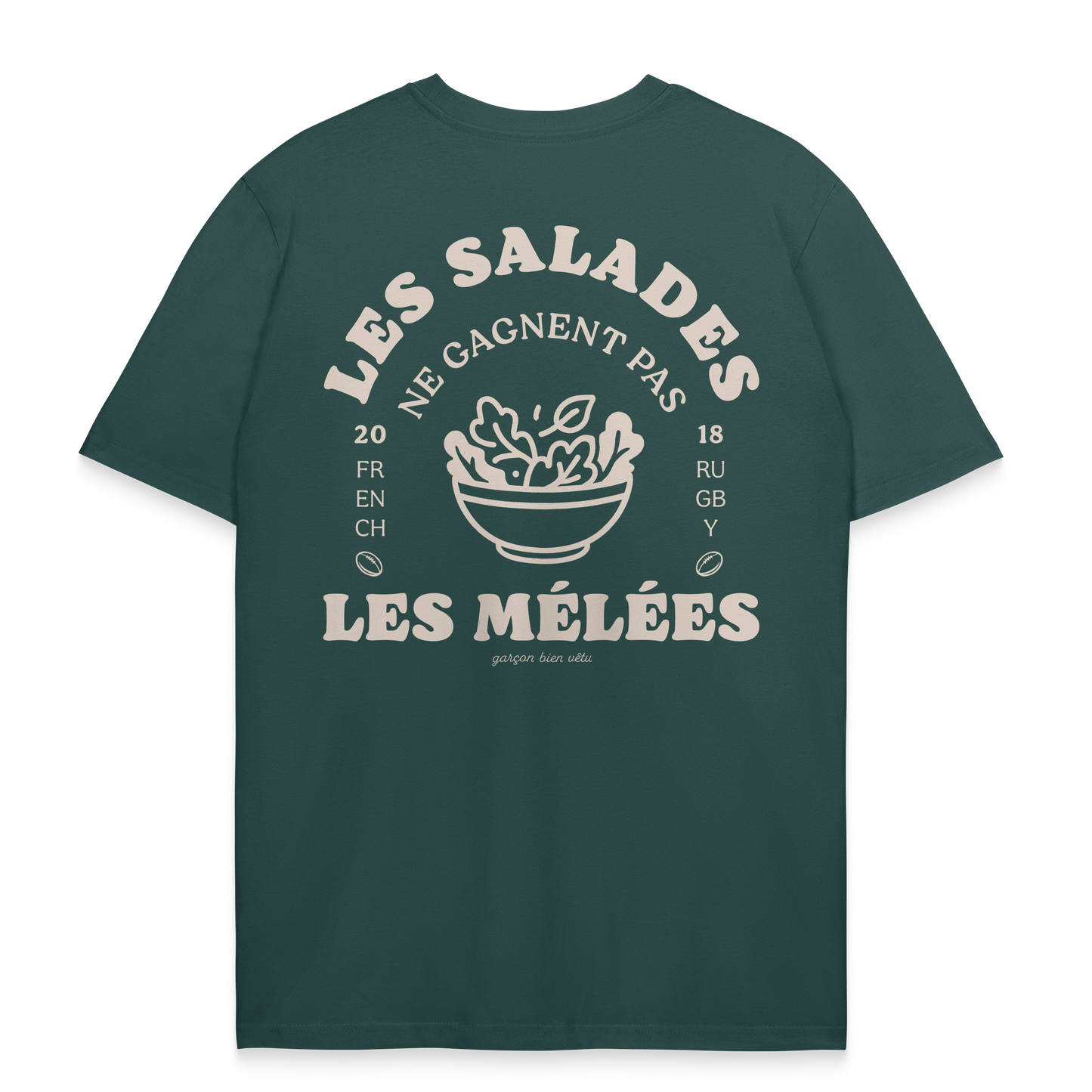 T-shirt rugby – Les salades ne gagnent pas les mêlées